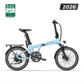 ADO AIR 20 PRO 2026 折りたたみ電動アシスト自転車 自動変速機能搭載