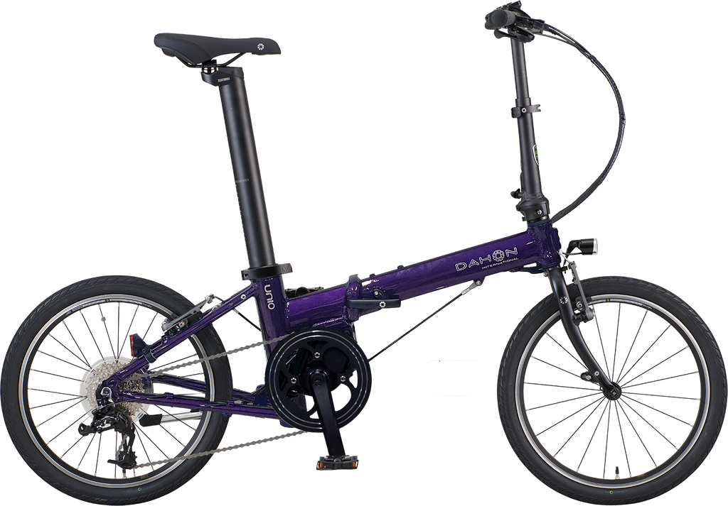 DAHON UNIO（ユニオ）｜軽さも、走りも、あきらめない。折りたたみ電動アシストの新境地。