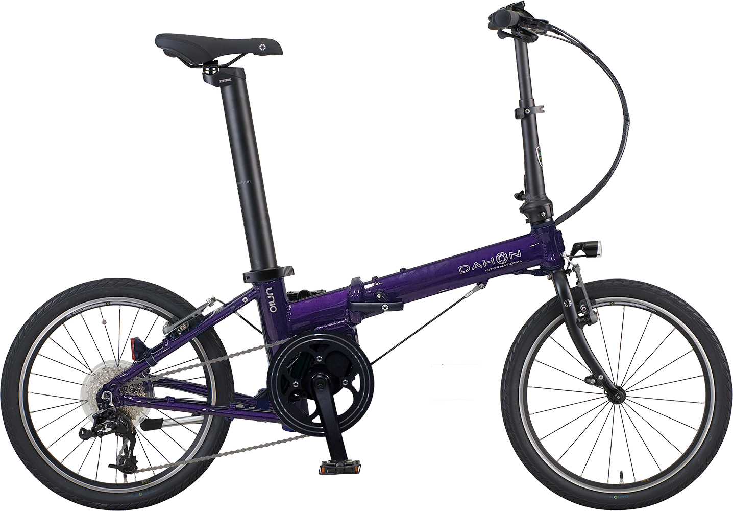 DAHON UNIO（ユニオ）｜軽さも、走りも、あきらめない。折りたたみ電動アシストの新境地。