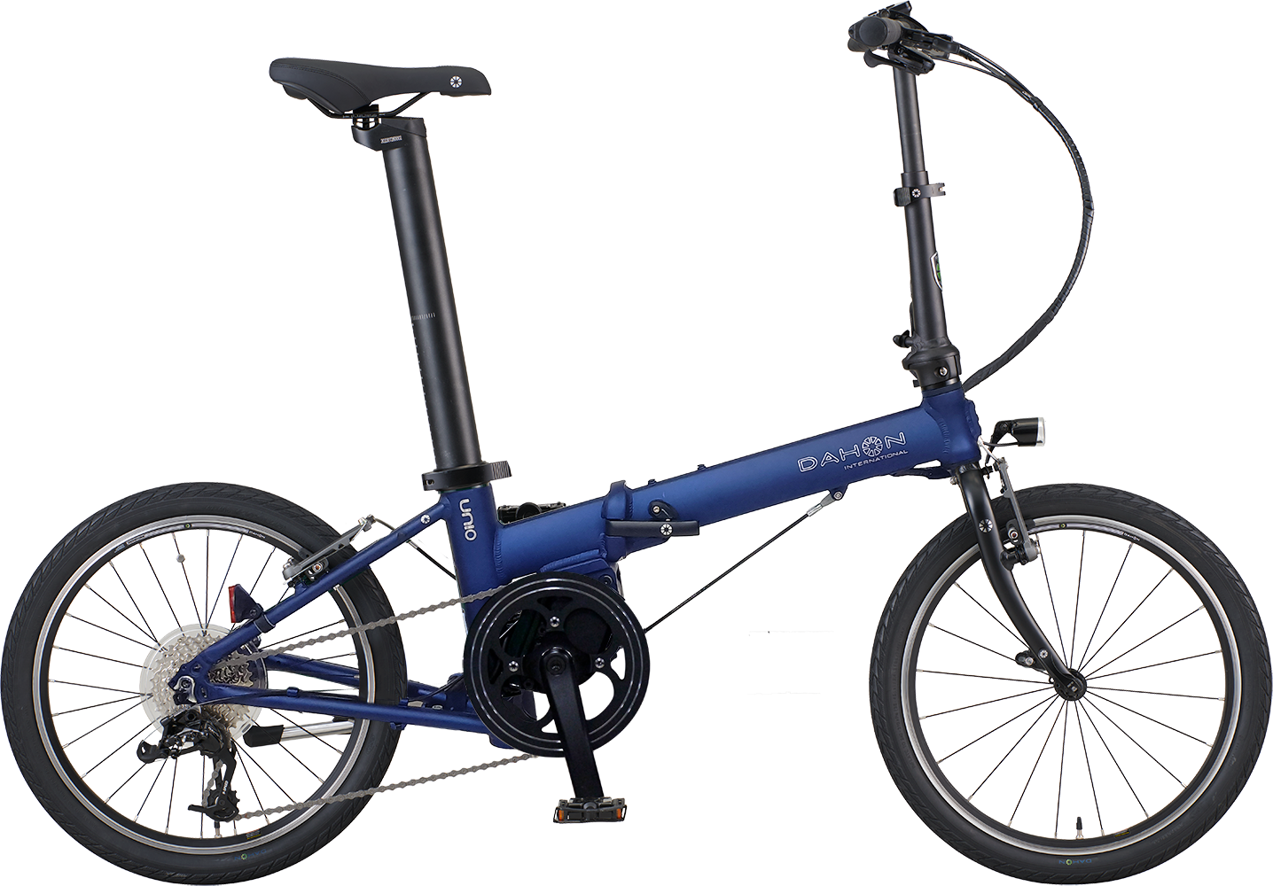 DAHON UNIO（ユニオ）｜軽さも、走りも、あきらめない。折りたたみ電動アシストの新境地。
