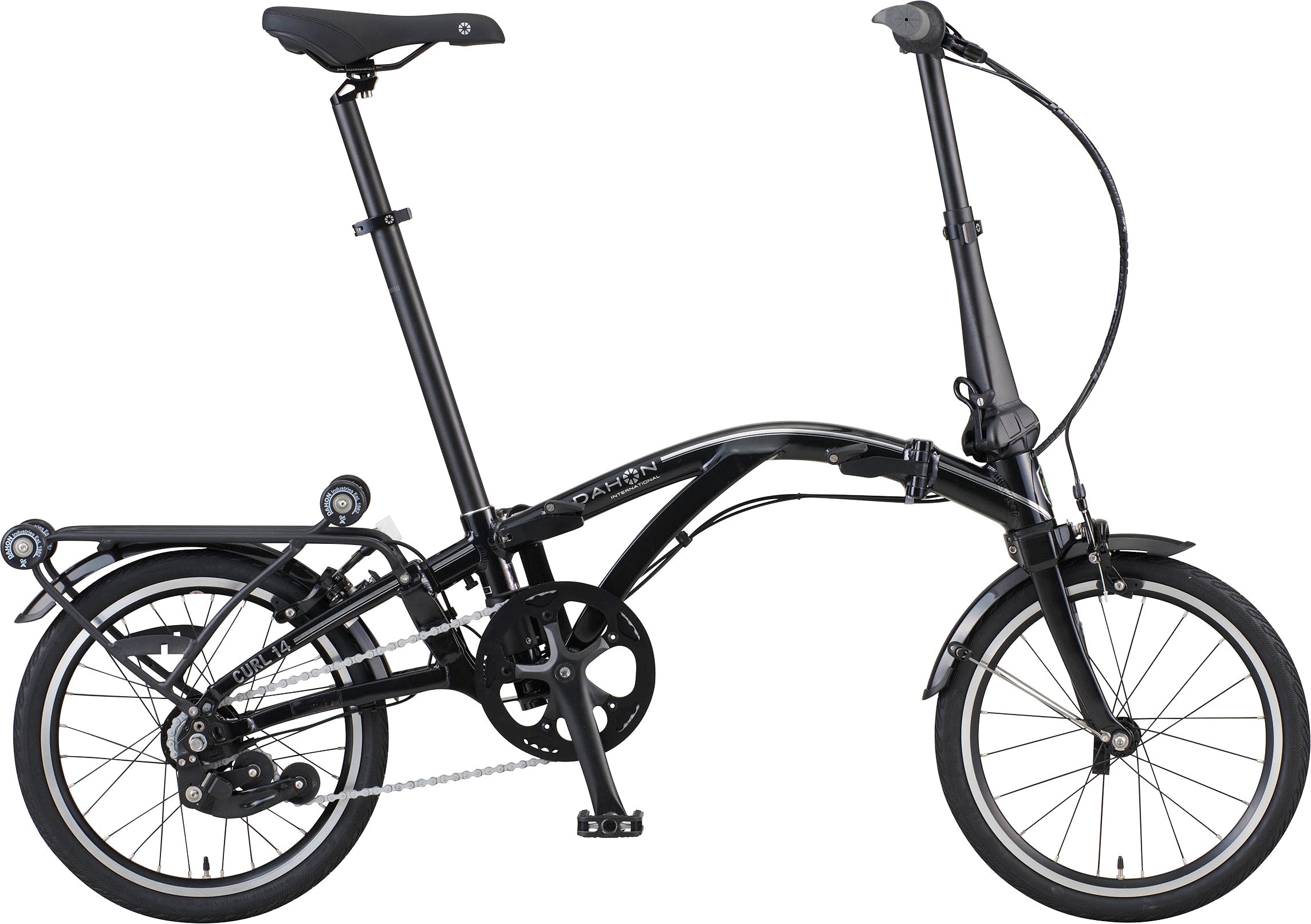 DAHON Curl i4（カール i4）｜曲線美と、究極のコンパクト。DAHON史上、最も小さく折りたためる一台。