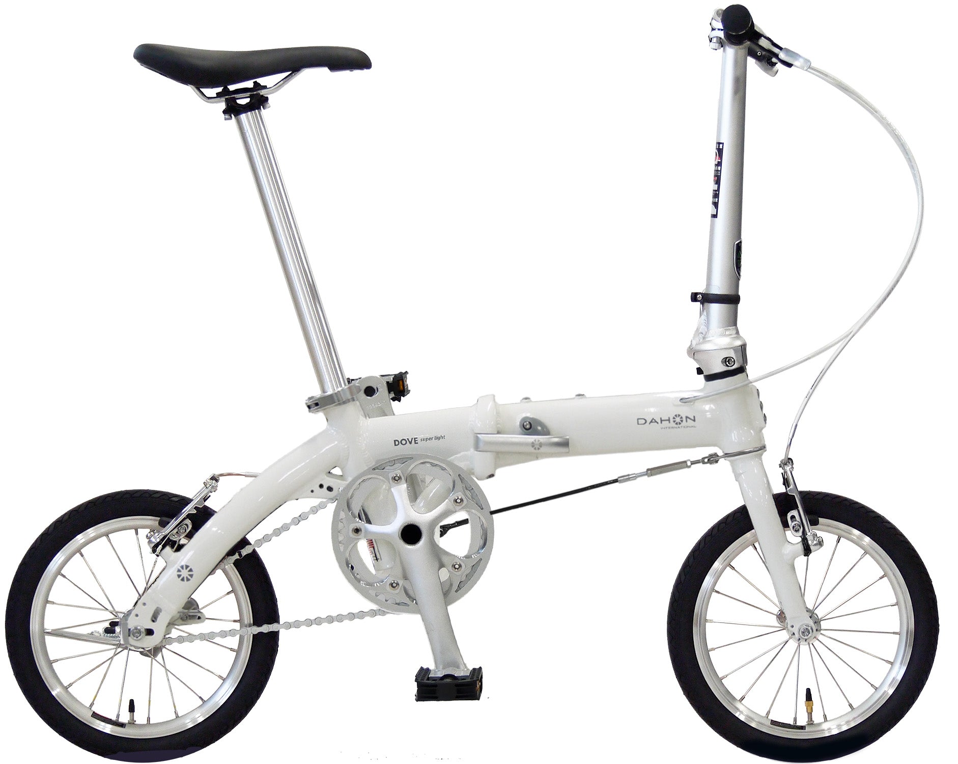 DAHON Dove super light（ダブ スーパーライト）｜わずか7.2kg。シンプルを極めた、いちばん軽い折りたたみ。