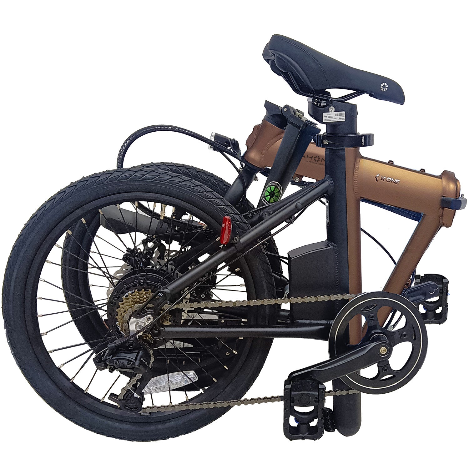 DAHON K-ONE（ケーワン）｜信頼のBAFANGモーターで、折りたたみ電動アシストをもっと身近に。