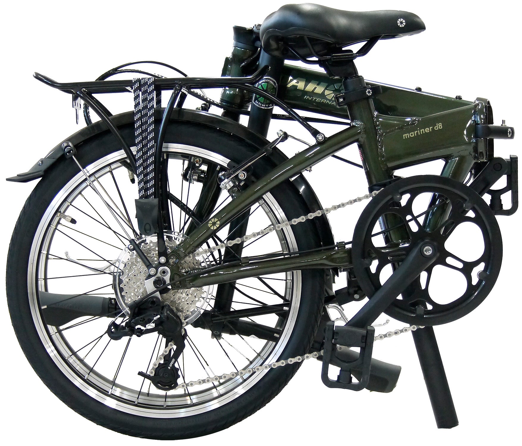 DAHON Mariner D8（マリナー D8）｜買ってすぐ、走り出せる。装備も走りも充実した、クラシカルな20インチ。