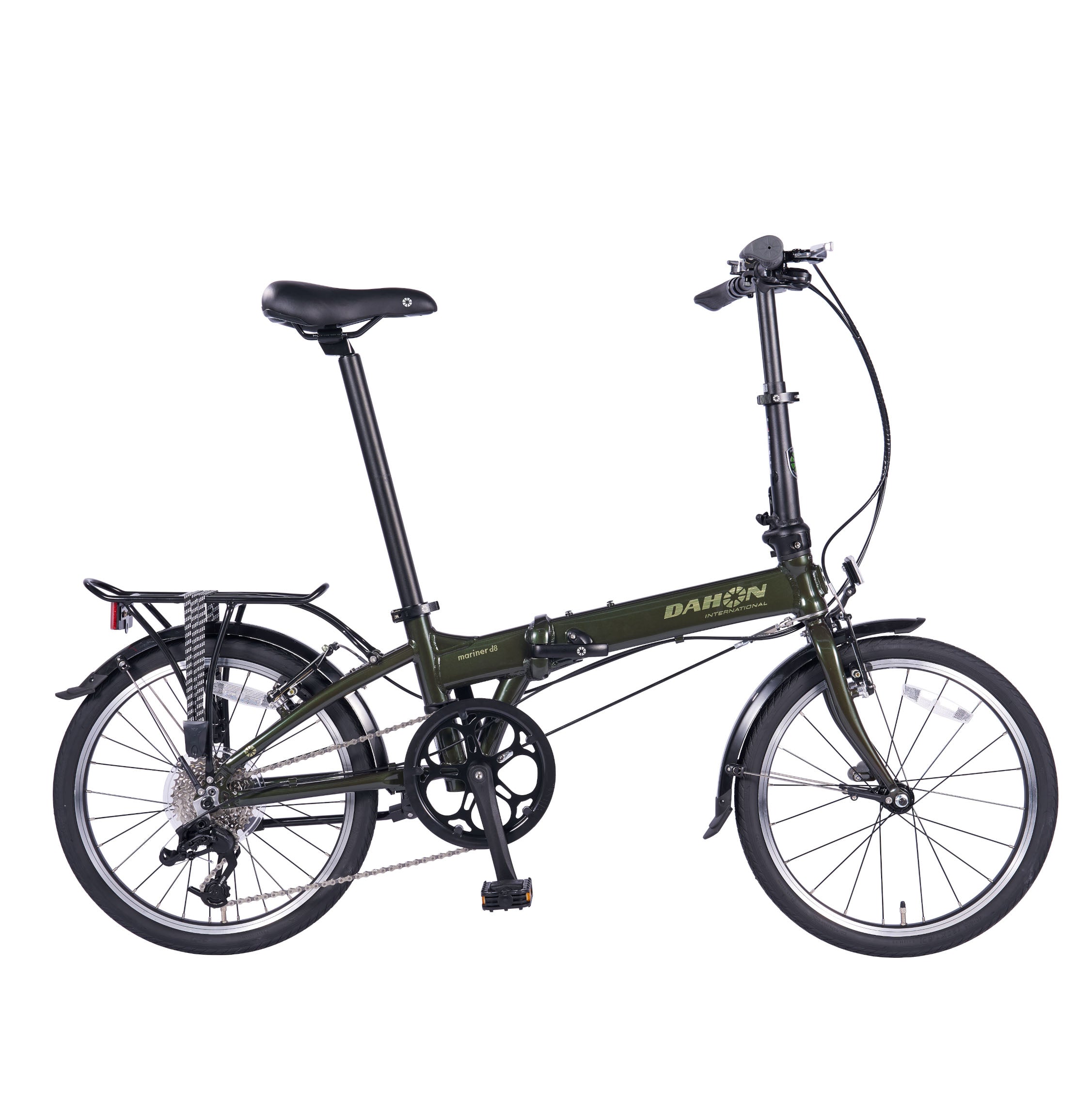 DAHON Mariner D8（マリナー D8）｜買ってすぐ、走り出せる。装備も走りも充実した、クラシカルな20インチ。