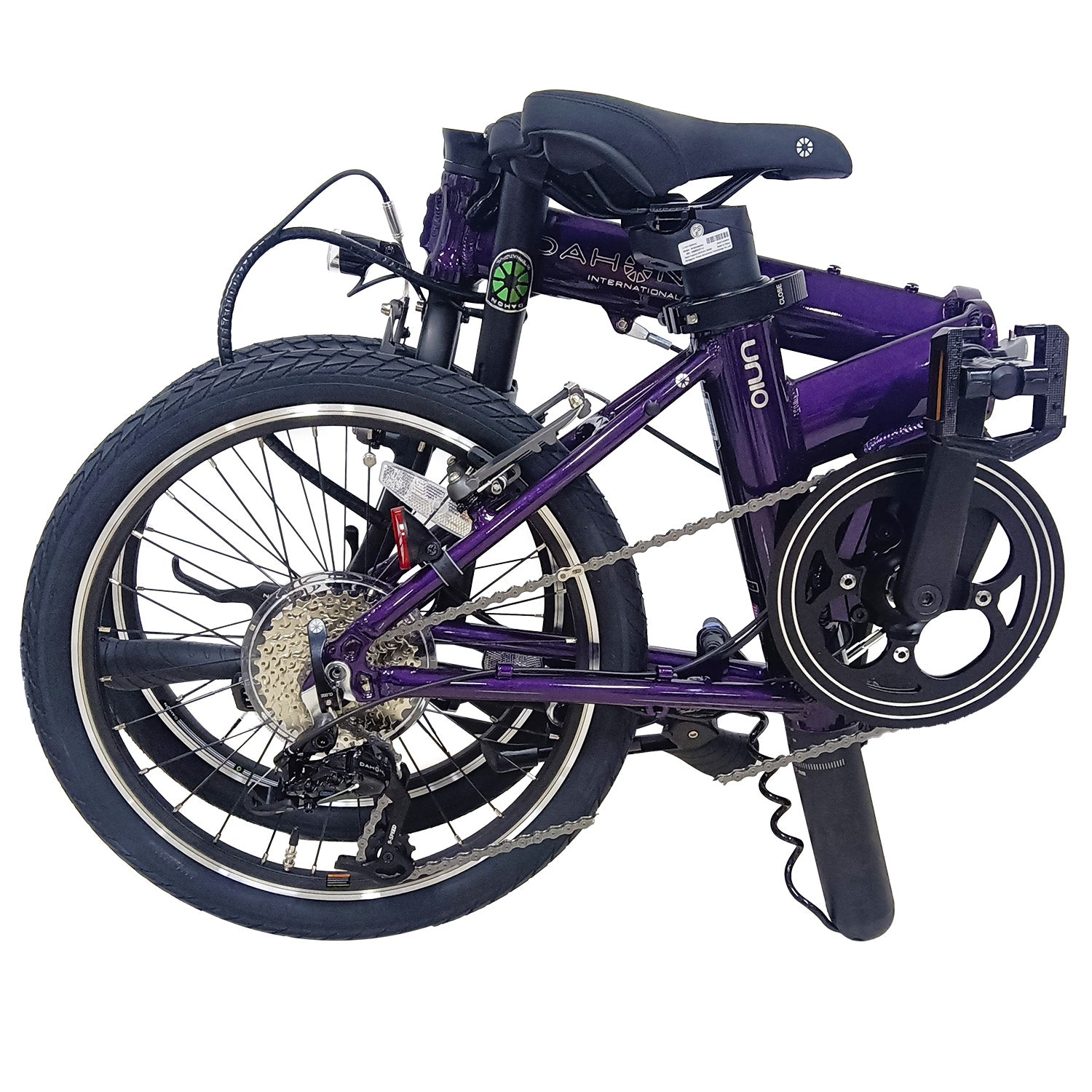 DAHON UNIO（ユニオ）｜軽さも、走りも、あきらめない。折りたたみ電動アシストの新境地。