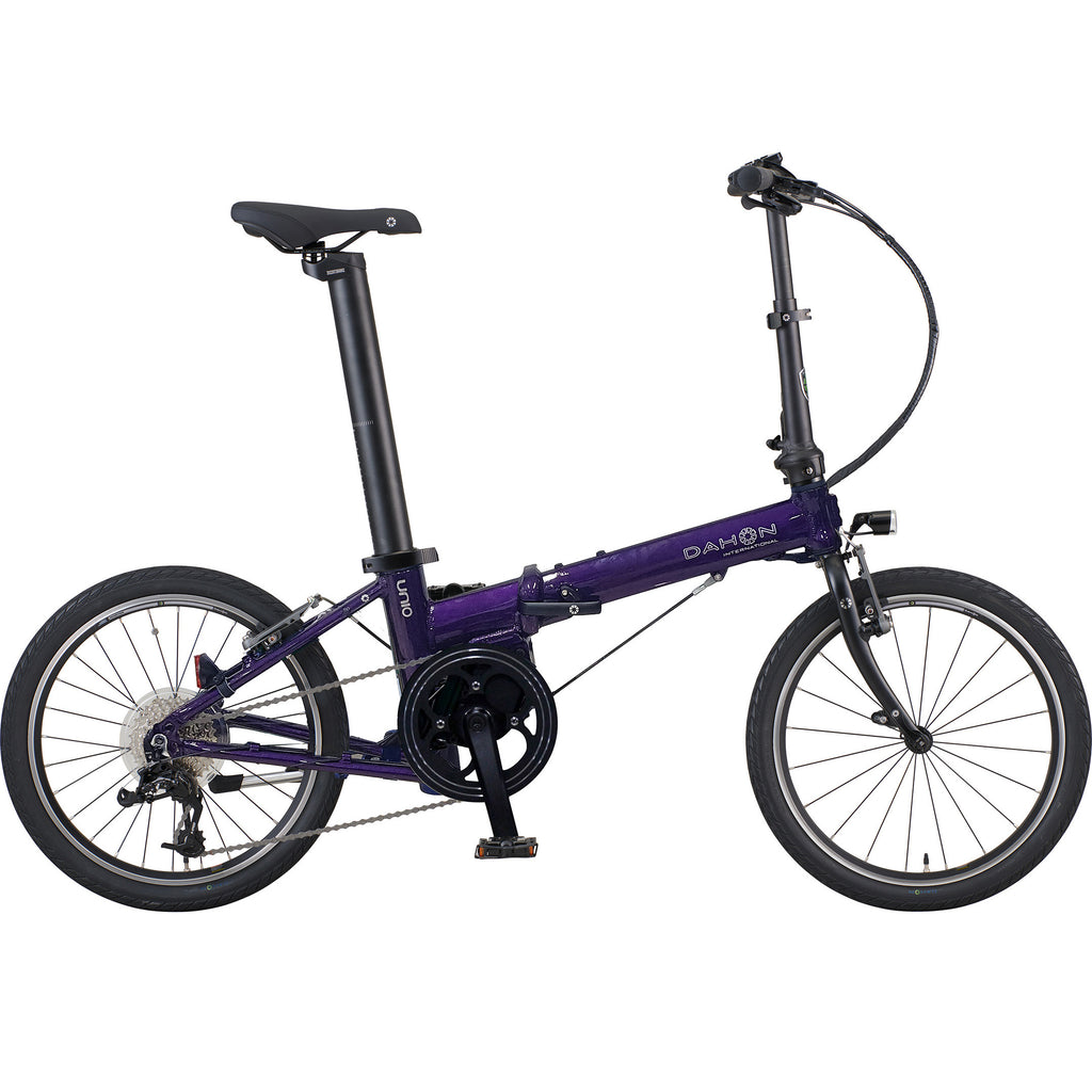 DAHON UNIO（ユニオ）｜軽さも、走りも、あきらめない。折りたたみ電動アシストの新境地。