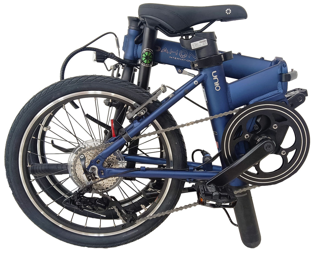 DAHON UNIO（ユニオ）｜軽さも、走りも、あきらめない。折りたたみ電動アシストの新境地。