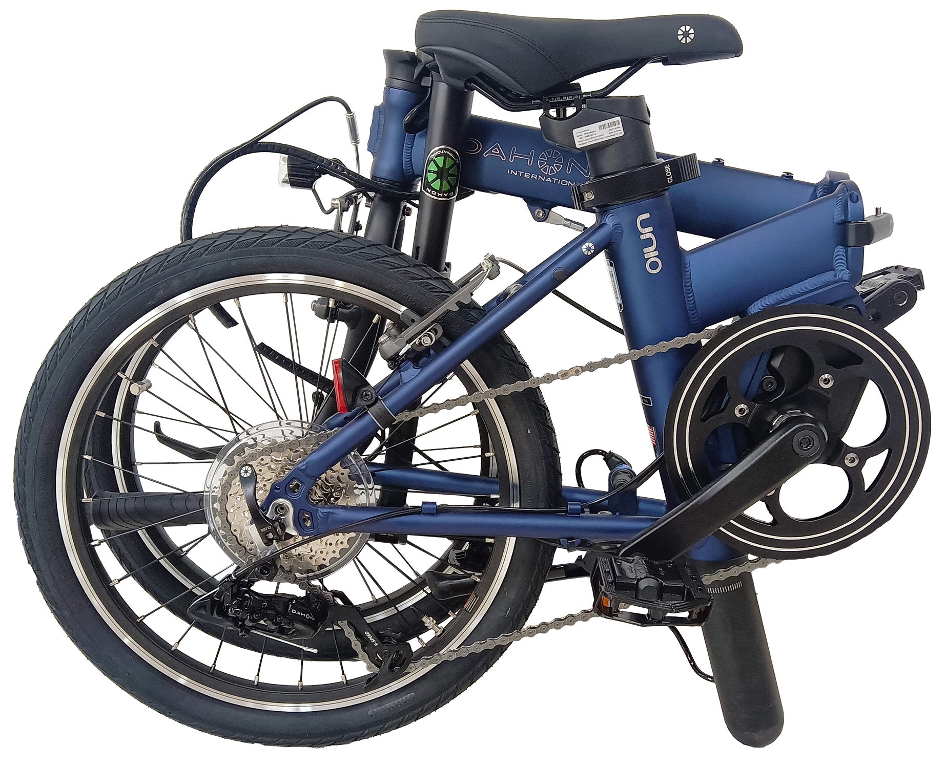 DAHON UNIO（ユニオ）｜軽さも、走りも、あきらめない。折りたたみ電動アシストの新境地。