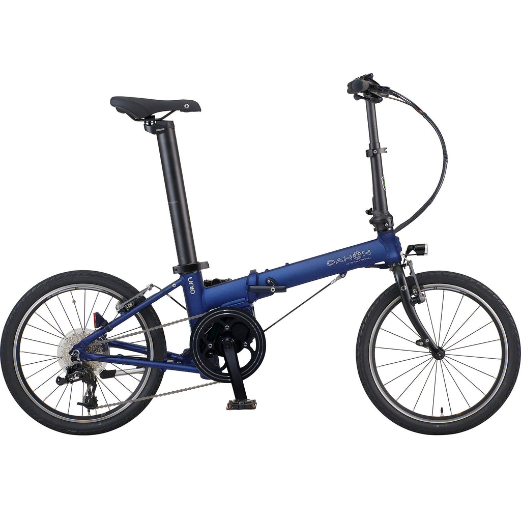 DAHON UNIO（ユニオ）｜軽さも、走りも、あきらめない。折りたたみ電動アシストの新境地。
