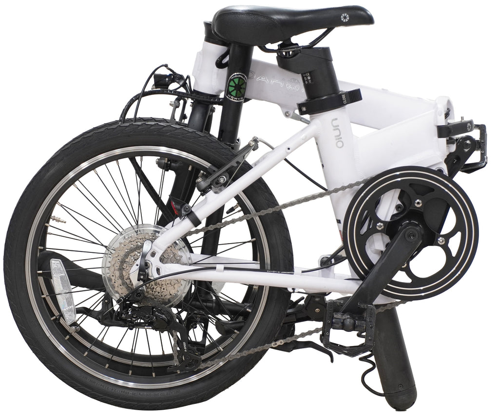 DAHON UNIO（ユニオ）｜軽さも、走りも、あきらめない。折りたたみ電動アシストの新境地。