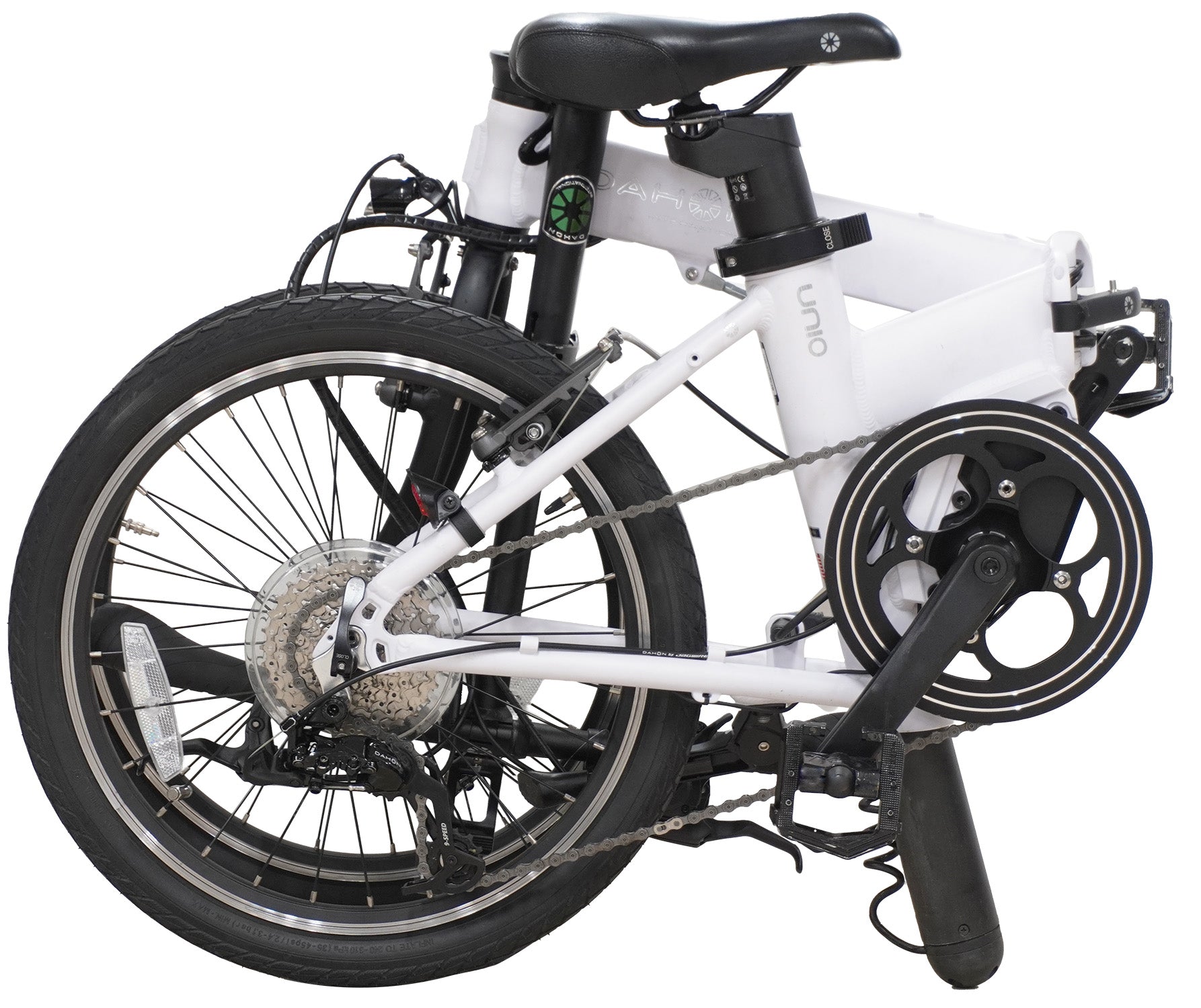 DAHON UNIO（ユニオ）｜軽さも、走りも、あきらめない。折りたたみ電動アシストの新境地。