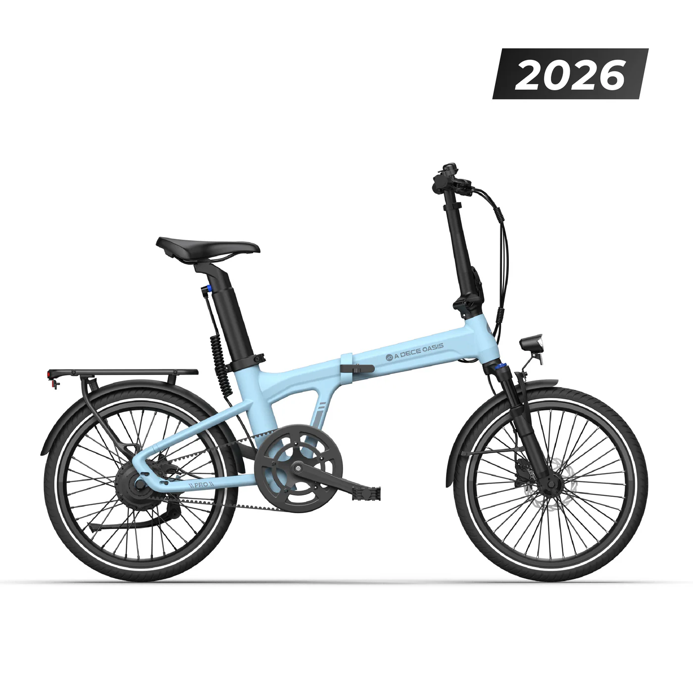 ADO AIR 20 PRO 2026モデル）折りたたみ電動アシスト自転車 自動変速機能搭載