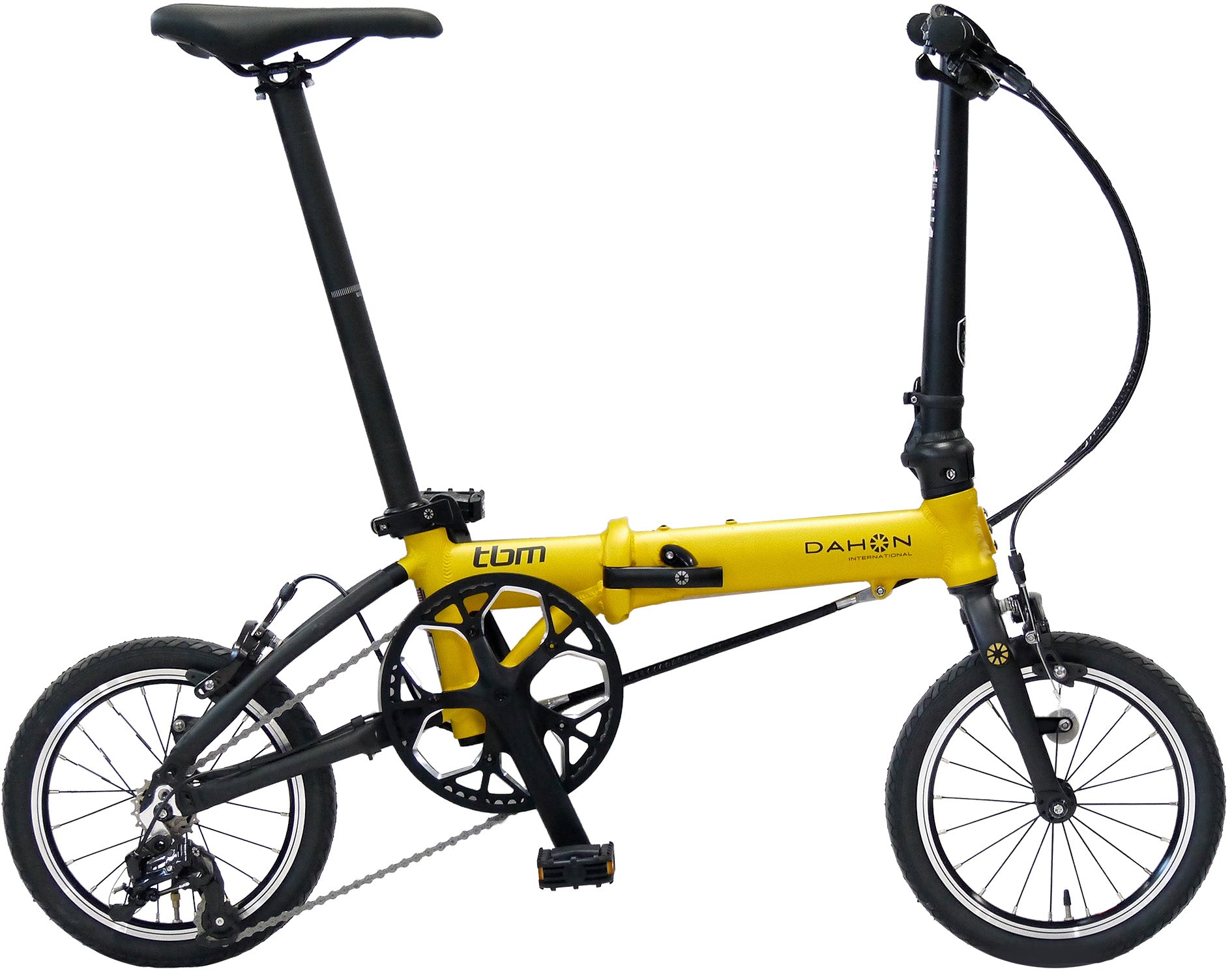 DAHON tbm（ティービーエム）｜わずか7.9kg。持って軽い、走って軽快。14インチの超軽量折りたたみ。