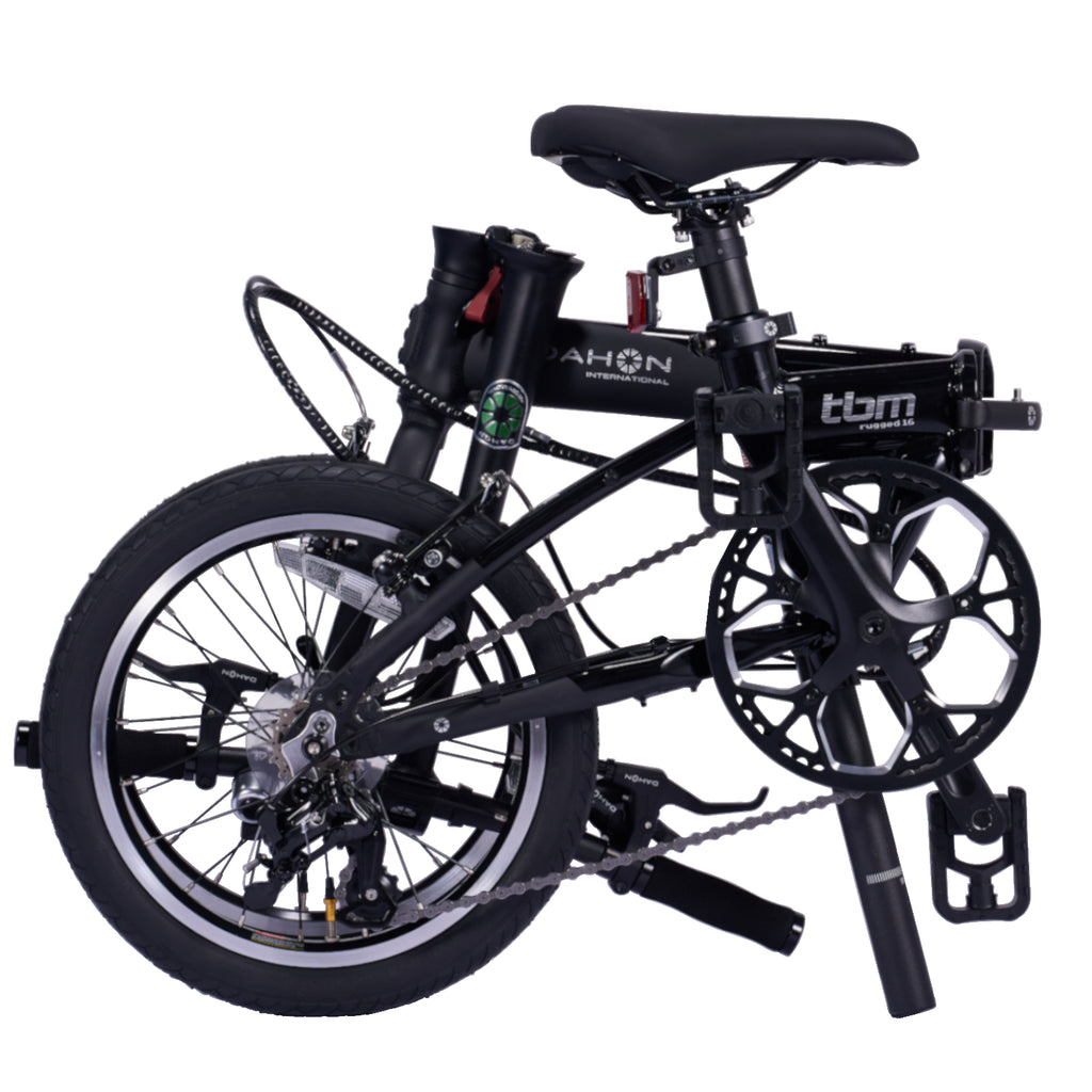 DAHON TBM Rugged 16（ティービーエム ラギッド16）｜わずか9.3kg。軽快さと、確かな安定感を両立した折りたたみバイク。