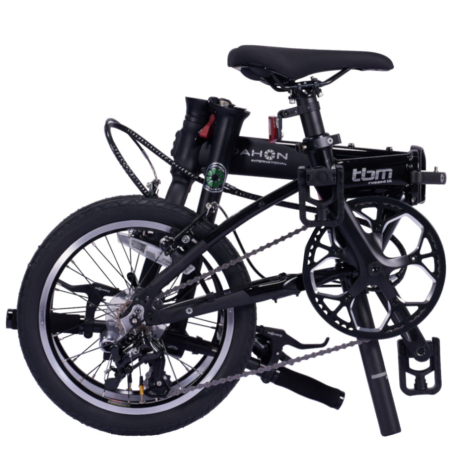 DAHON TBM Rugged 16（ティービーエム ラギッド16）｜わずか9.3kg。軽快さと、確かな安定感を両立した折りたたみバイク。