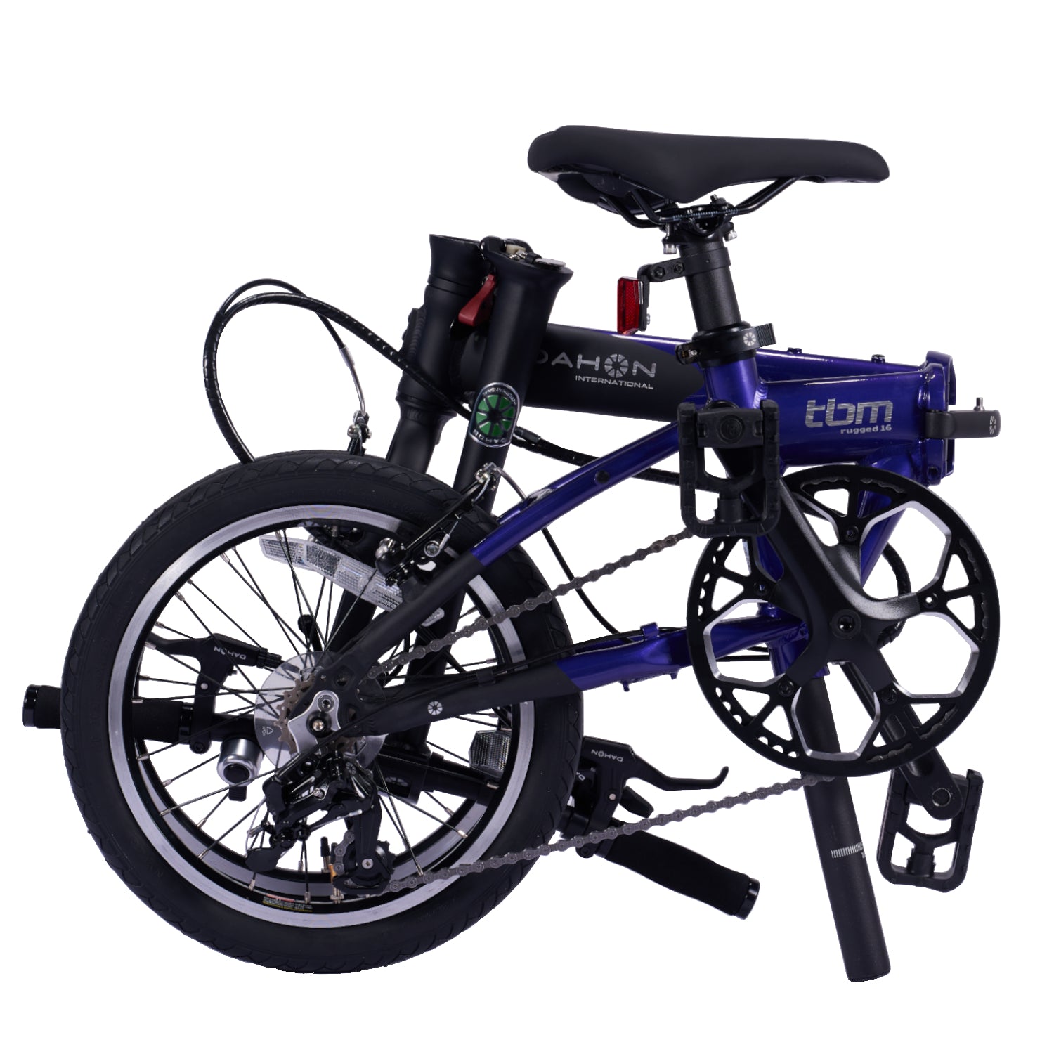 DAHON TBM Rugged 16（ティービーエム ラギッド16）｜わずか9.3kg。軽快さと、確かな安定感を両立した折りたたみバイク。