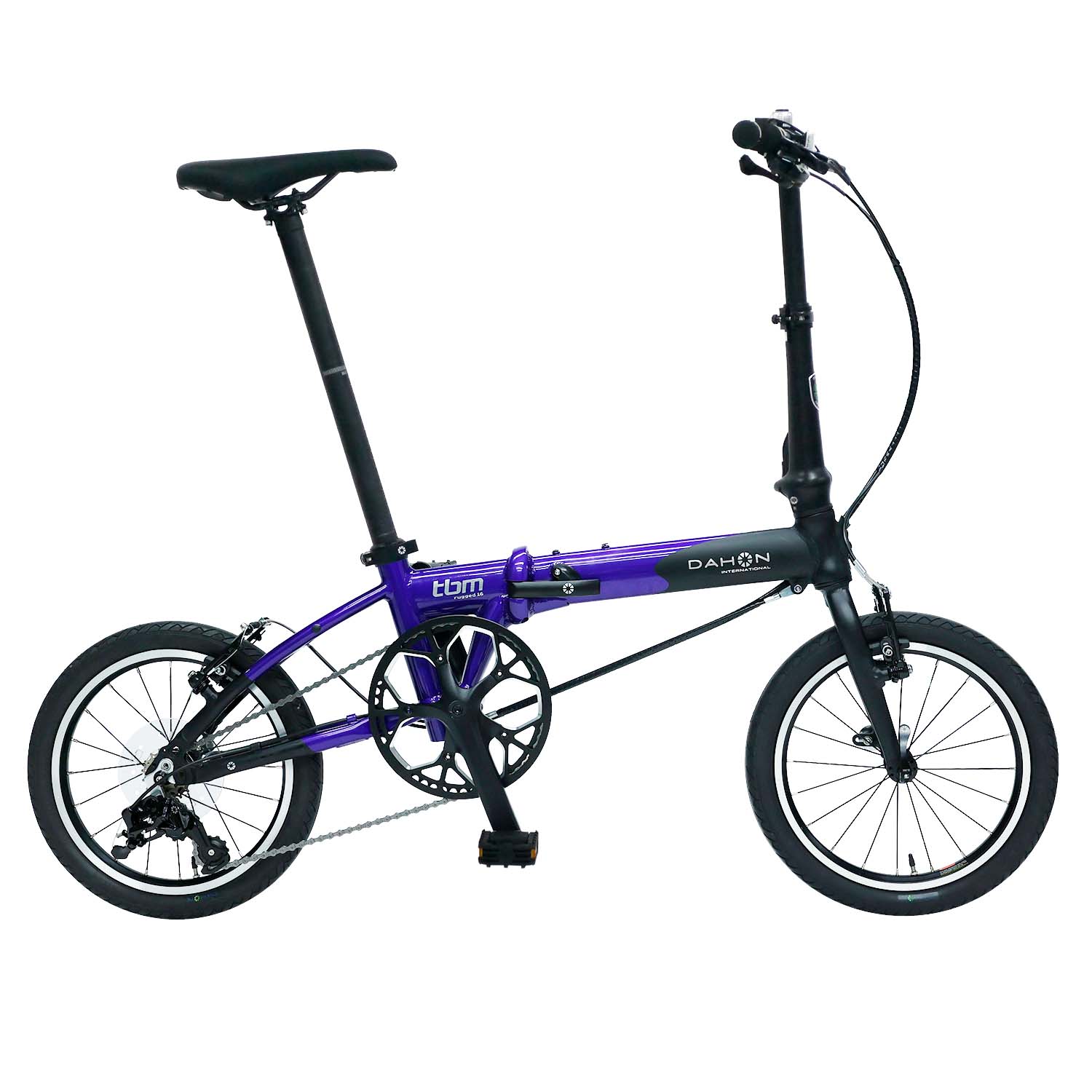DAHON TBM Rugged 16（ティービーエム ラギッド16）｜わずか9.3kg。軽快さと、確かな安定感を両立した折りたたみバイク。